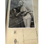 A 1960â€™s Model portfolio containing various images