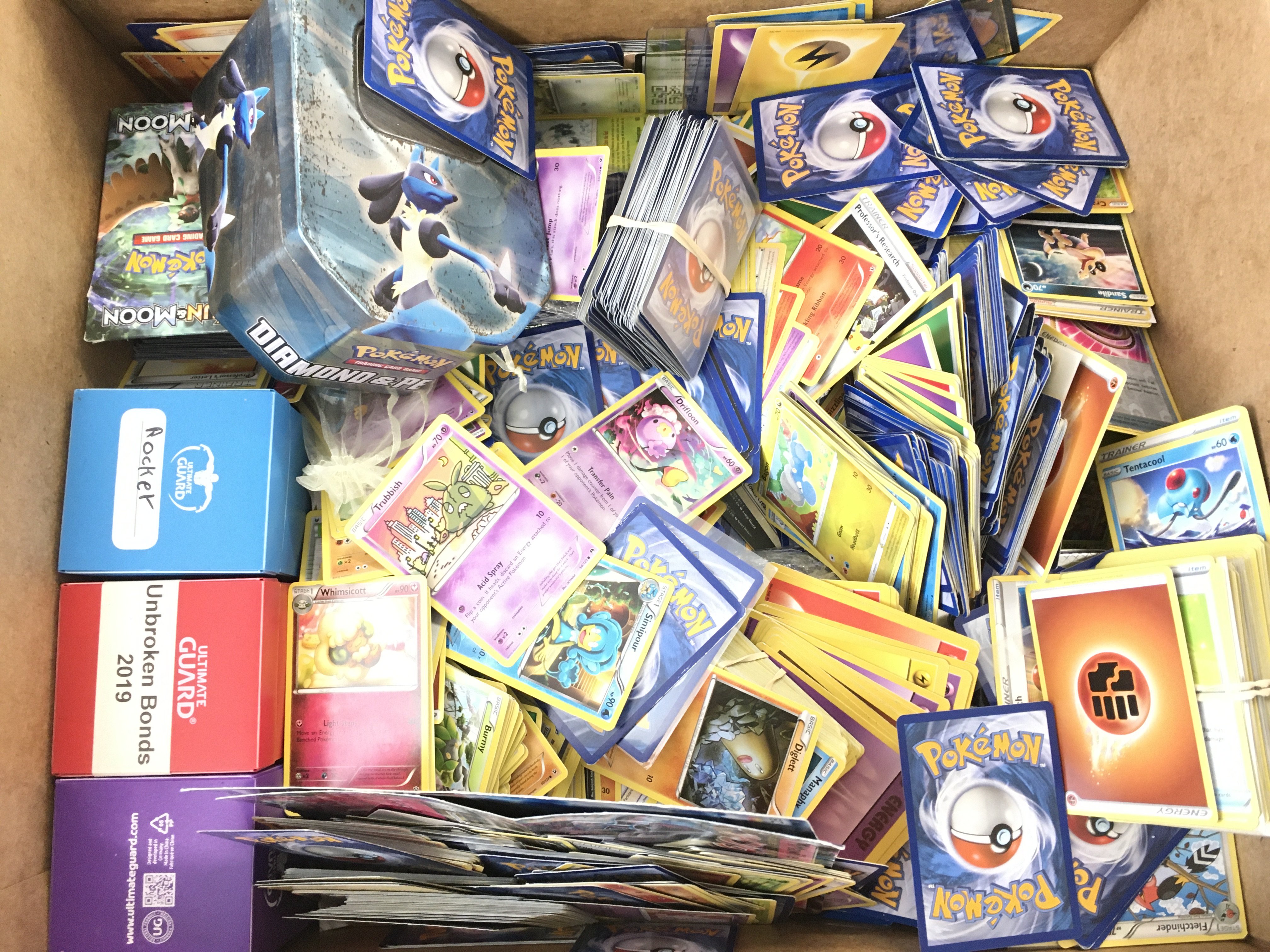 A Box Containing a Collection of Modern Pokemon Ca - Image 2 of 3