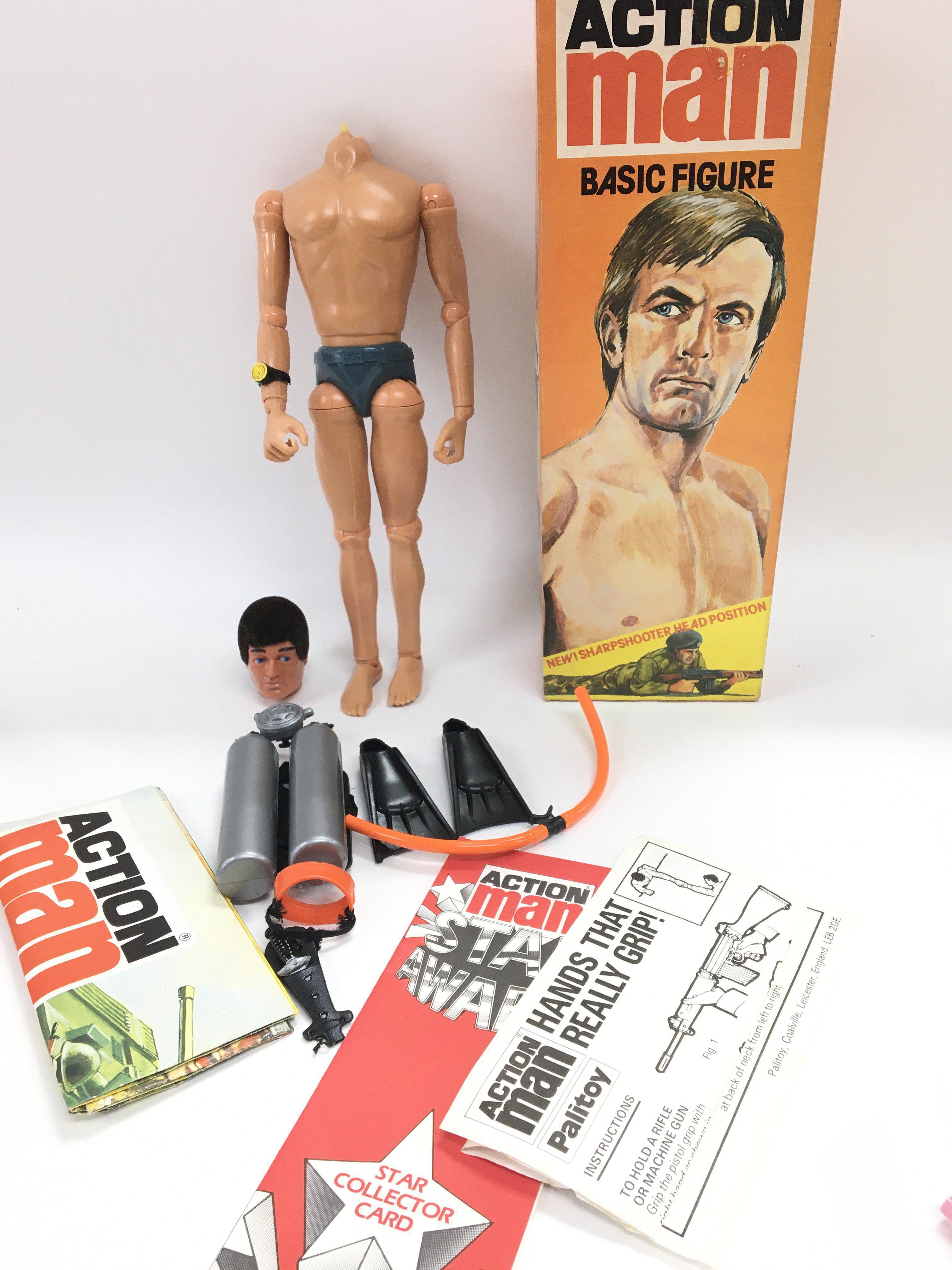 A Boxed Palitoy Action man with Frogman Parts etc. - Image 2 of 2