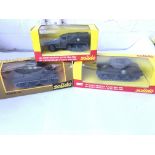 3 X Boxed Solido Military Vehicles including a Hal