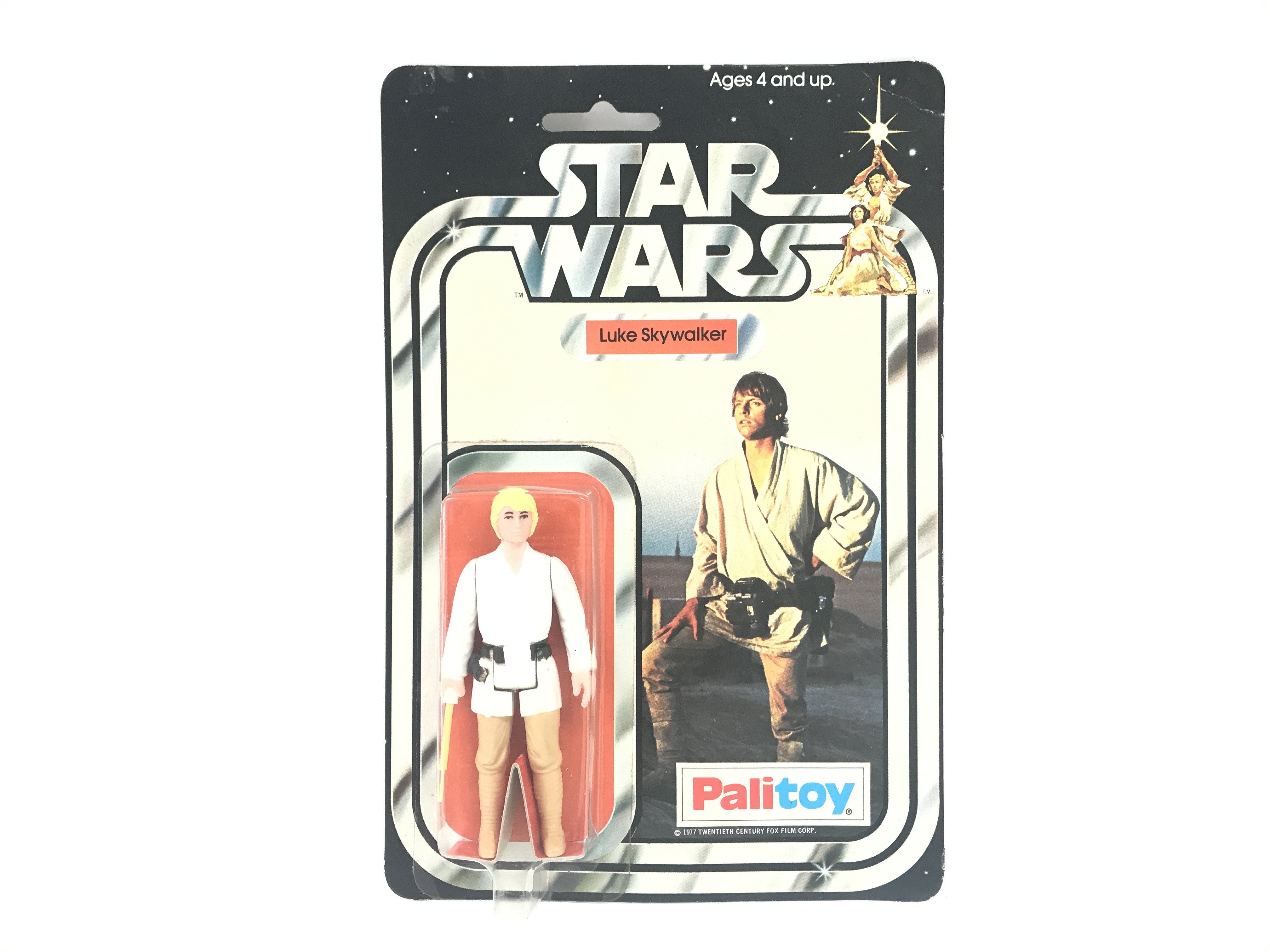 A Vintage Star Wars Palitoy 1977 Carded Luke Skywa