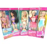 5 X Boxed Barbies from the early 90s including Gli