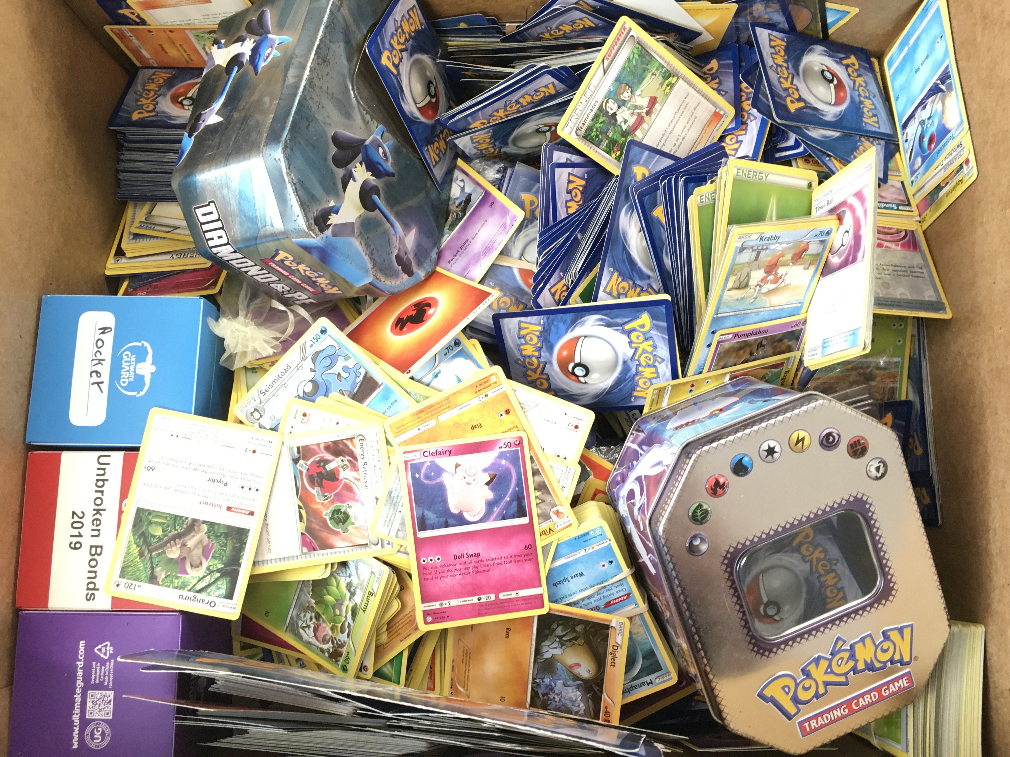 A Box Containing a Collection of Modern Pokemon Ca - Image 3 of 3