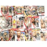 A Collection of 17 Boxed WWE Figures. Including El
