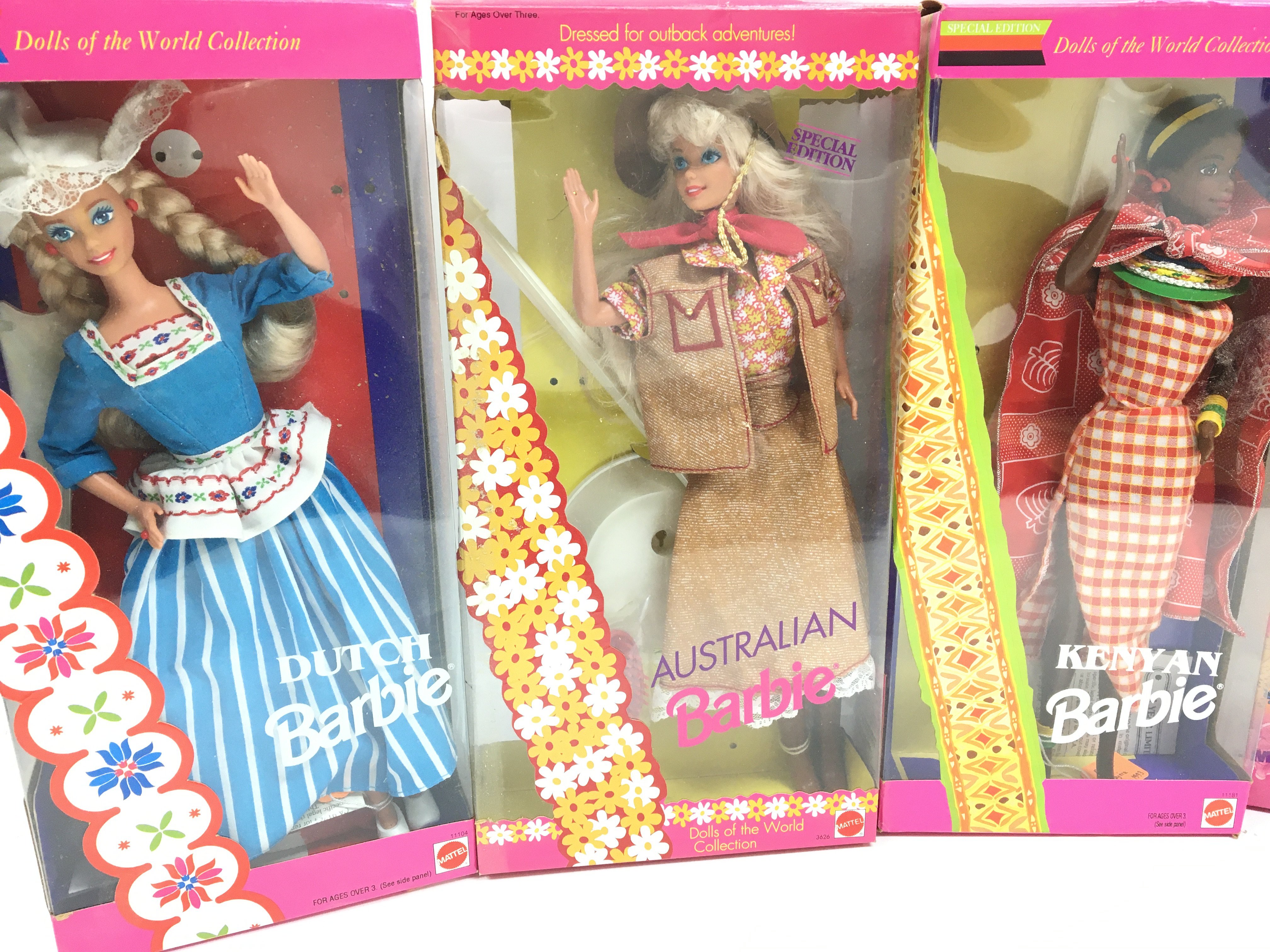 A Collection of 5 Boxed Barbies including Dutch. A - Image 2 of 3