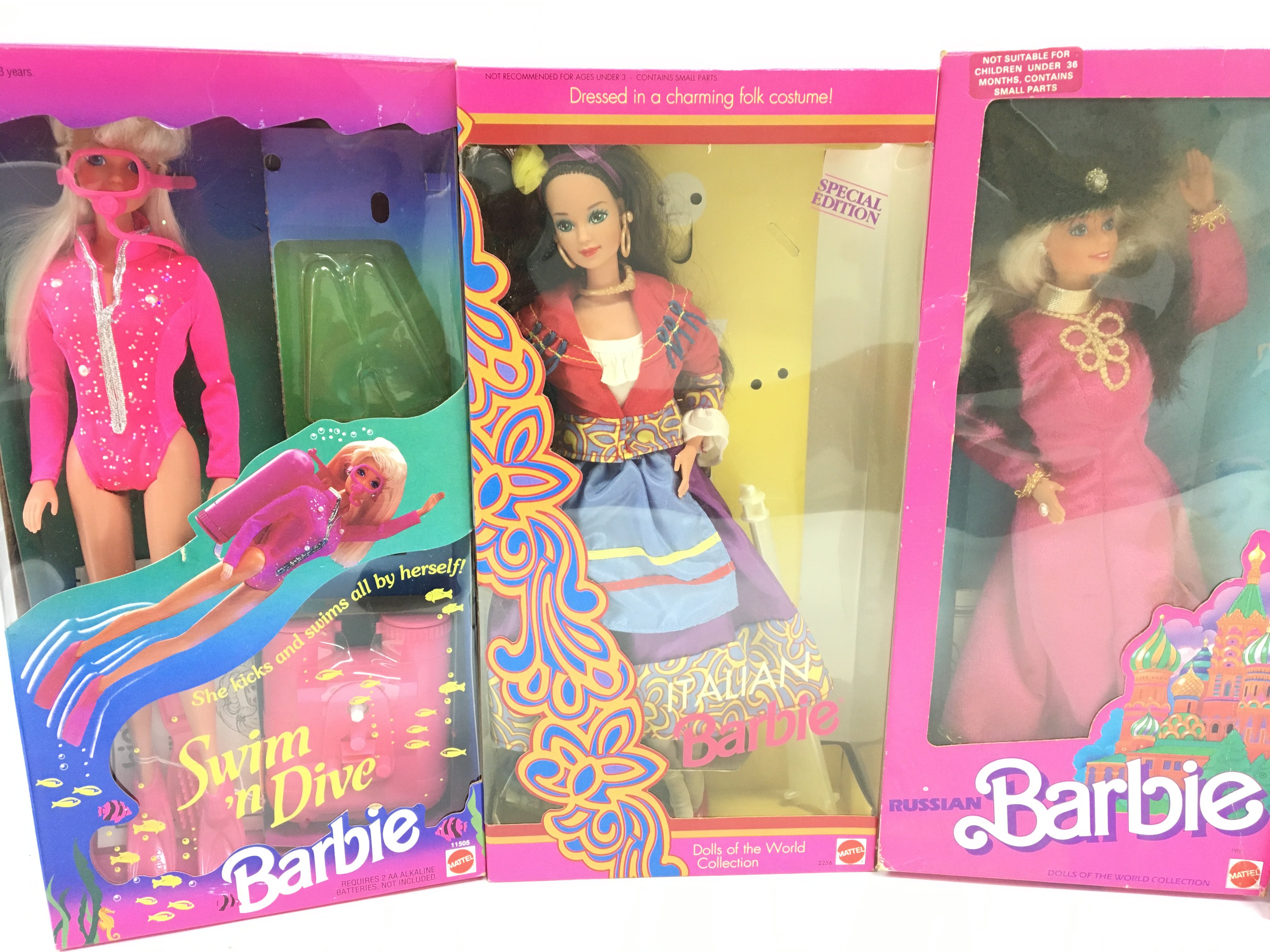 3 X Boxed Barbies and a Boxed Ken.(4). - Image 2 of 3