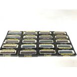 20 x assorted Graham Farish N gauge coaches.