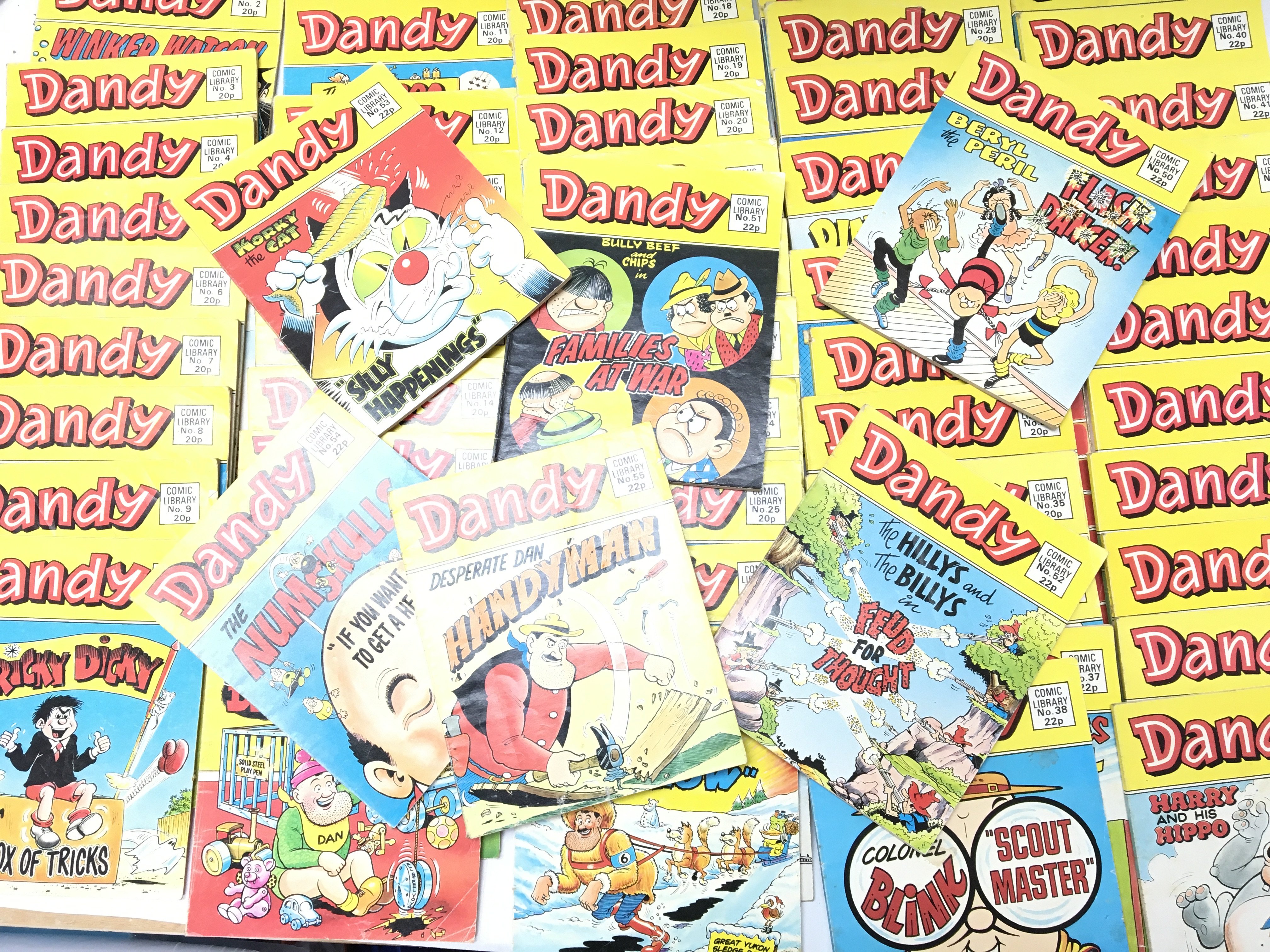 3 X Boxes of Dandy and Beano Comics.(3).