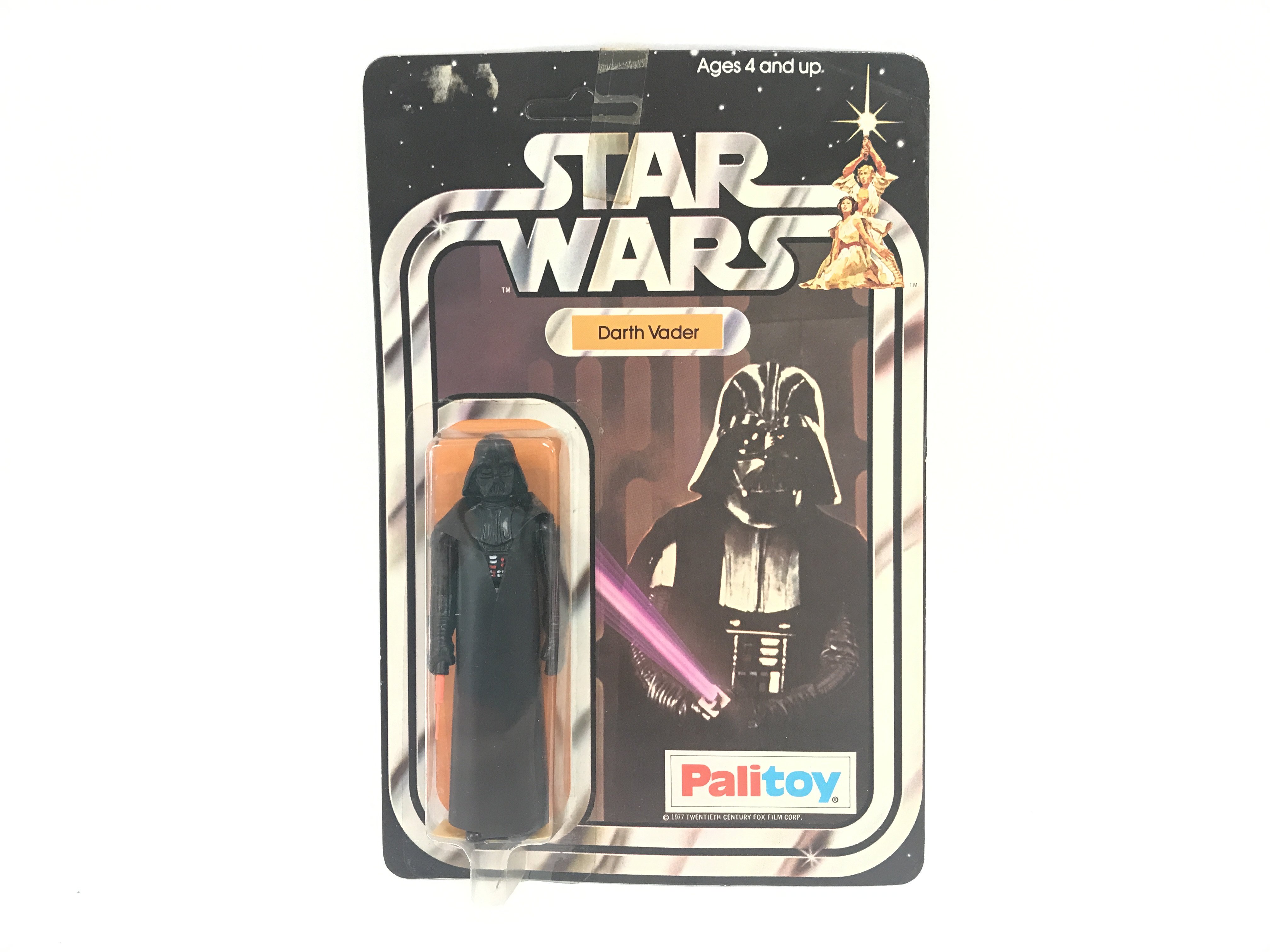 A Vintage Star Wars Palitoy 1977 Carded Darth Vade