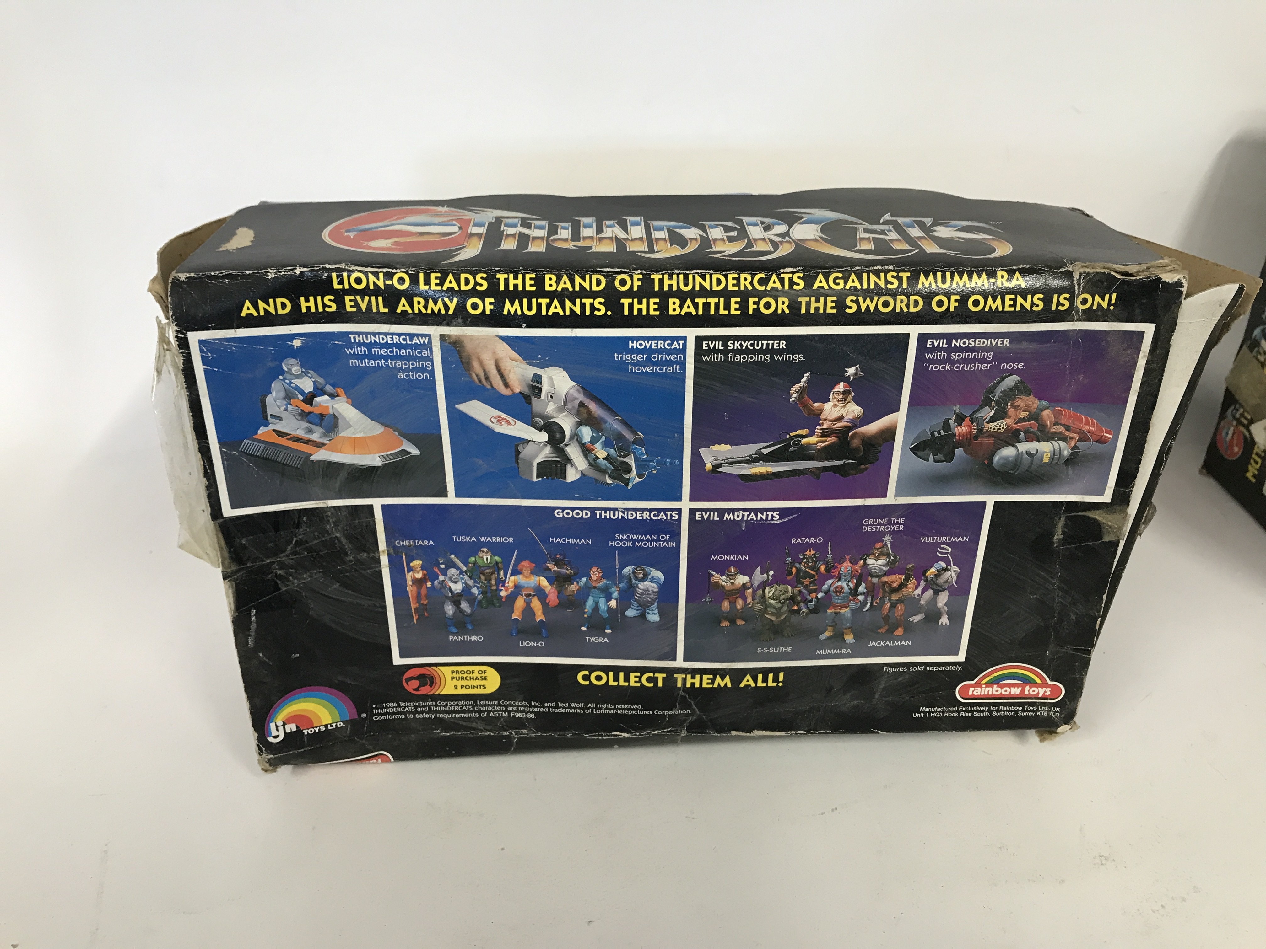 A Thundercats Hovercat boxed (worn) and a Thunderc - Image 2 of 7
