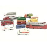 A Collection of Playworn Dinky Vehicles including