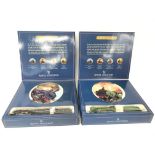 A pair of Royal Doulton Hornby limited edition set