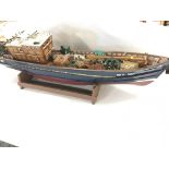 3 x Scratch Built model Boats. no Reserve.