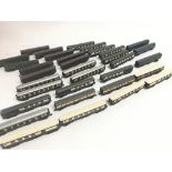 A Collection of N Gauge Coaches