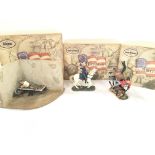 3 Boxed Britains the American Series. James Bowie #17468. Major General Andrew Jackson #17473 and