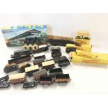 A Box Containing A Collection of 00 Gauge Rolling