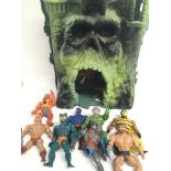 A Box Containing a Collection of He-Man Figures in