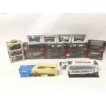 Collection of model vehicles including corgi and E