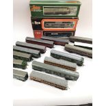 A Collection of 00 Gauge Locos and Coaches (Some B