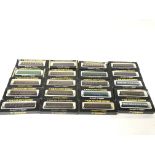 20 x assorted Graham Farish N gauge coaches.