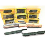 A Collection of 00 Gauge Rolling Stock and Coaches