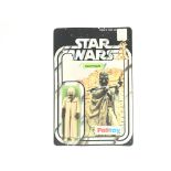 A Vintage Star Wars Palitoy 1977 Carded Sand Peopl