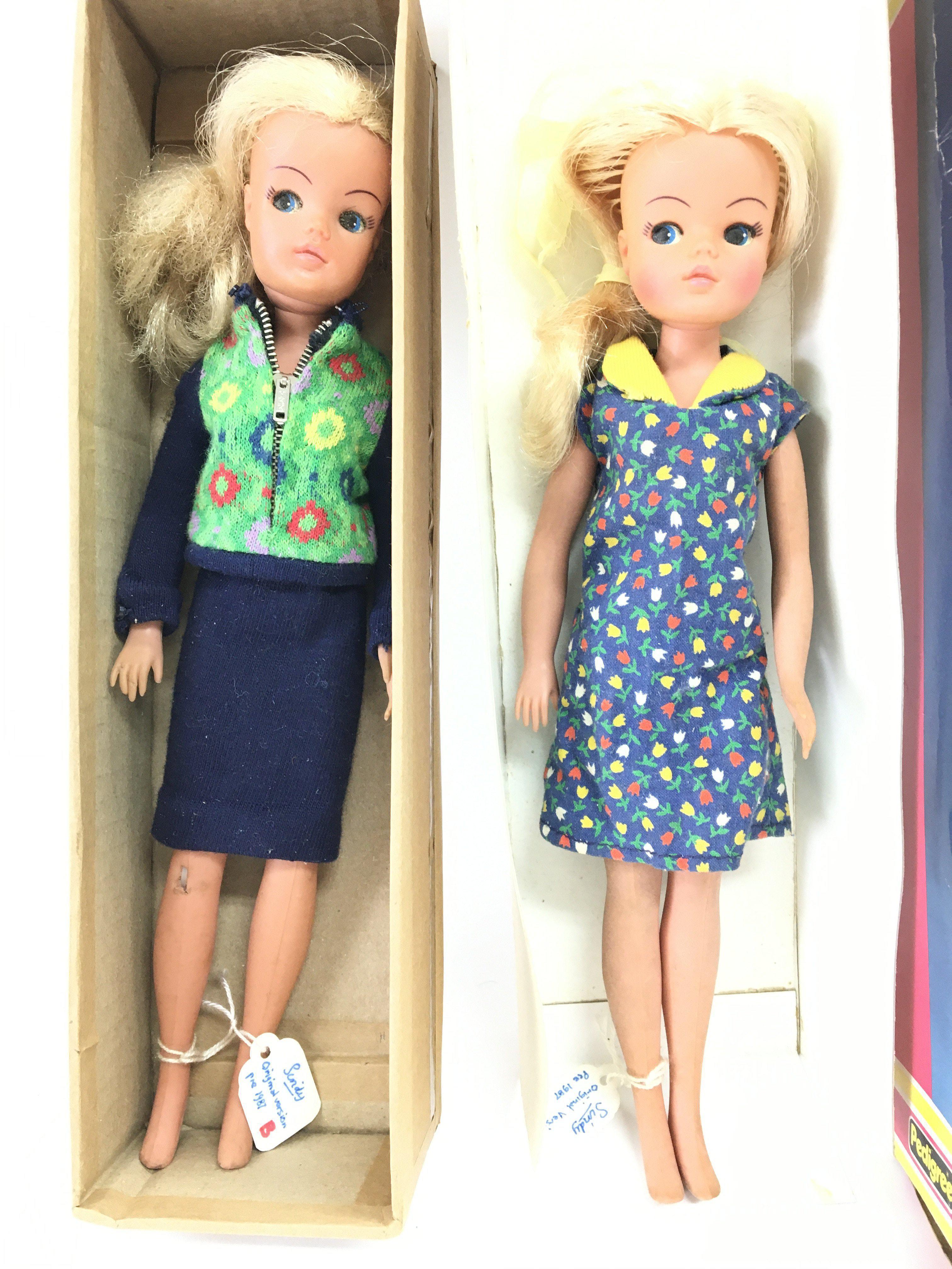 2 Vintage Sindy Dolls. both 1971. By Pedigree. - Image 2 of 2