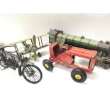 A Collection of Tin Plate Vehicles.