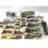 Large collection of various vintage train model ki