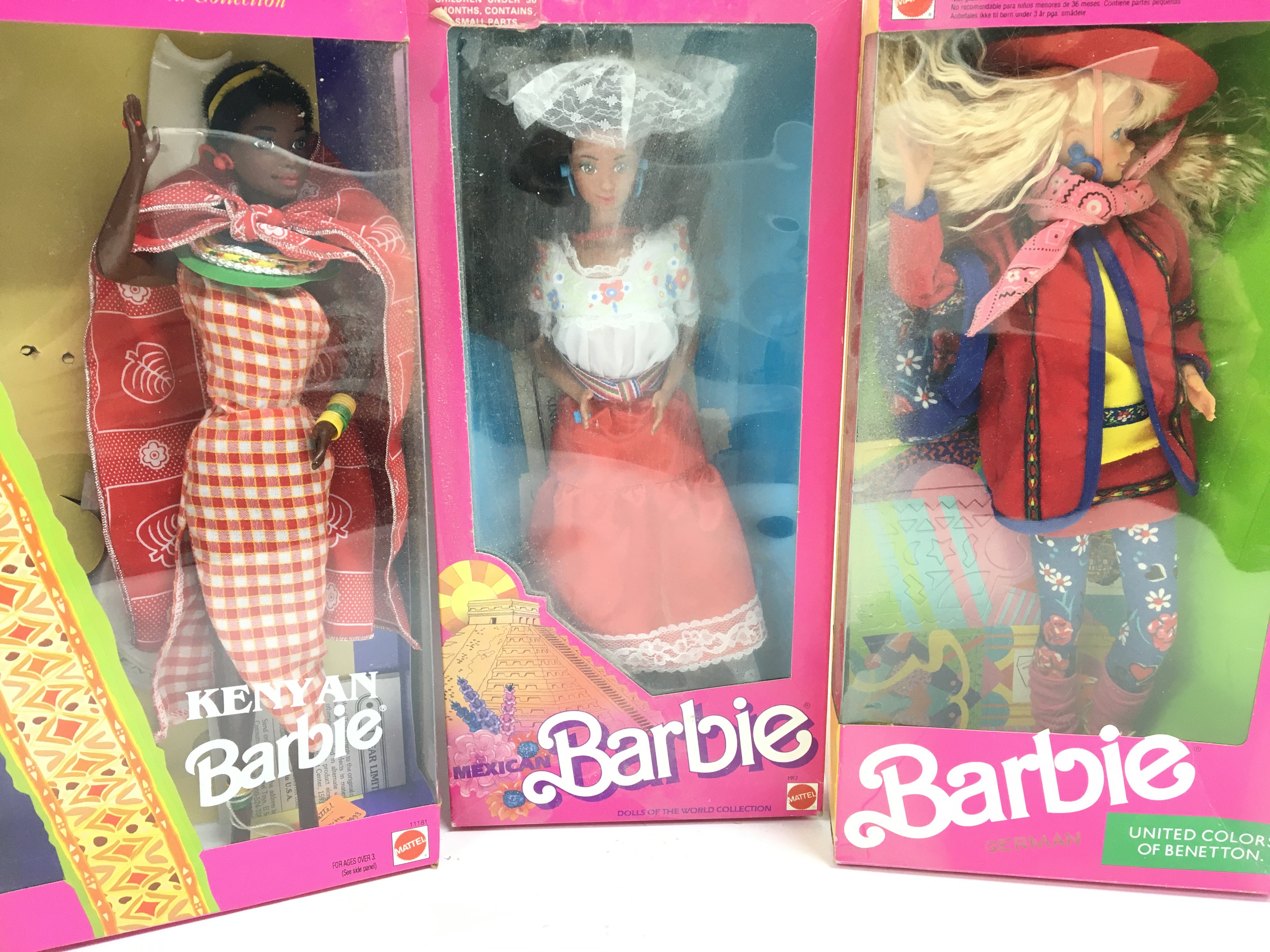 A Collection of 5 Boxed Barbies including Dutch. A - Image 3 of 3