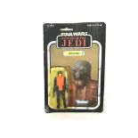 A carded Return of the Jedi Walrus Man.