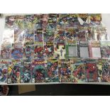 A collection of Marvel Spiderman comics. Approxima