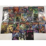A collection of Malibu comics. Approximately 25 co
