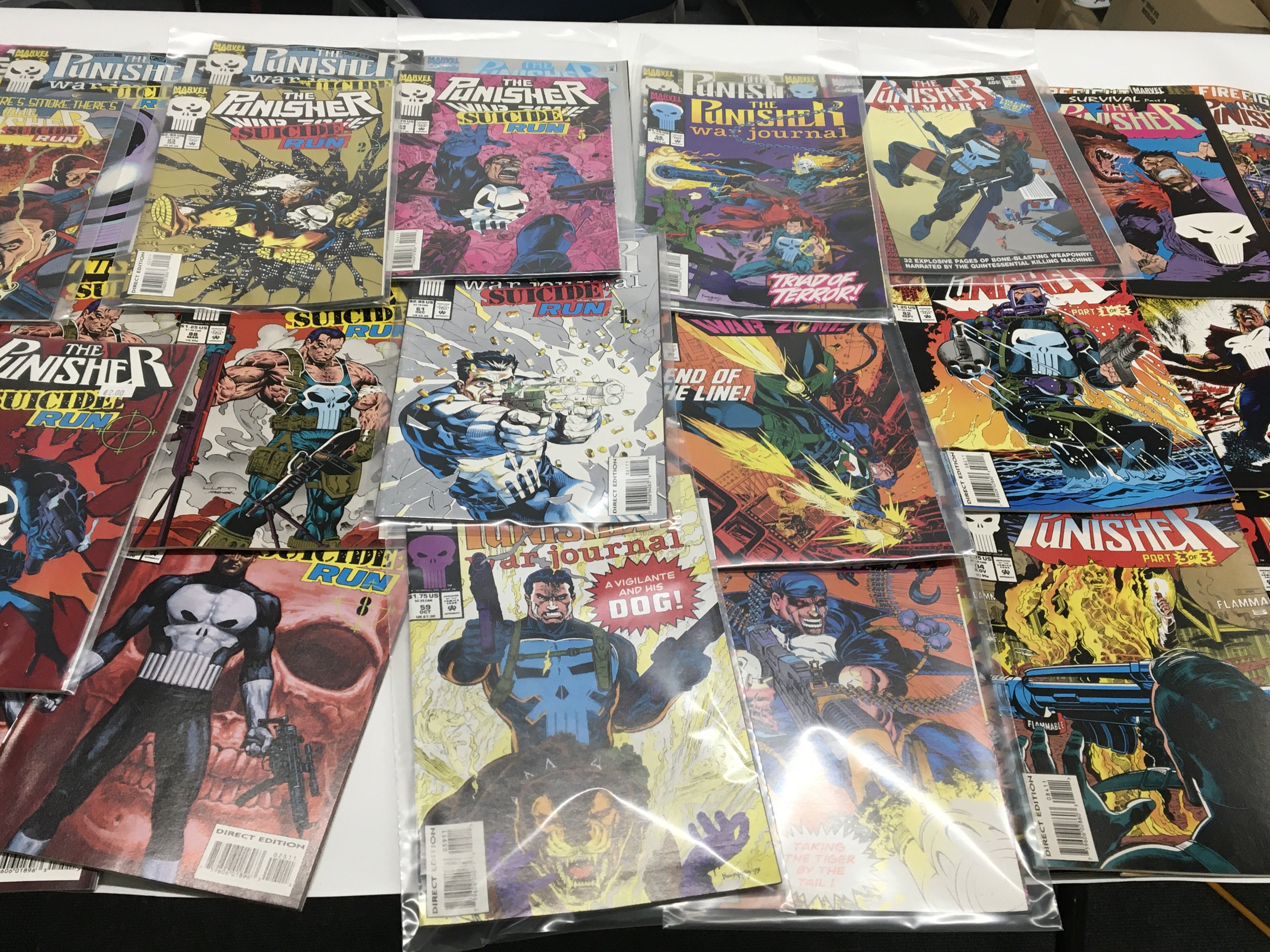 A collection of Marvel comics The Punisher includi - Image 5 of 5