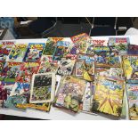 A collection of 1980s X-Men and Secret wars comics