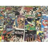 A collection of vintage Marvel Mutants comics. App