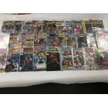 A collection of Marvel comics. Approximately 60 co