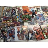 A large collection of Marvel Spider-Man comics. Ov
