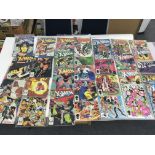 A good collection of Marvel X -men comics approxim