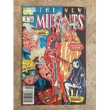 New Mutants #98 newsstand edition. First appearanc