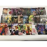 A collection of 2000 AD comics, plus additional ti