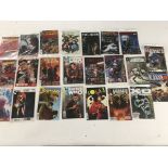 Collection of various comics including Wolverine-