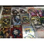 A collection of Marvel comics The Punisher includi