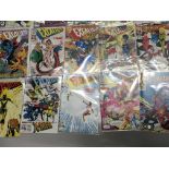 A large quantity of Marvel Excalibur comics over 8