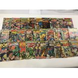 A collection of Marvel comics. Approximately 90 co