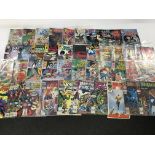 A collection of Marvel comics. Various titles. App