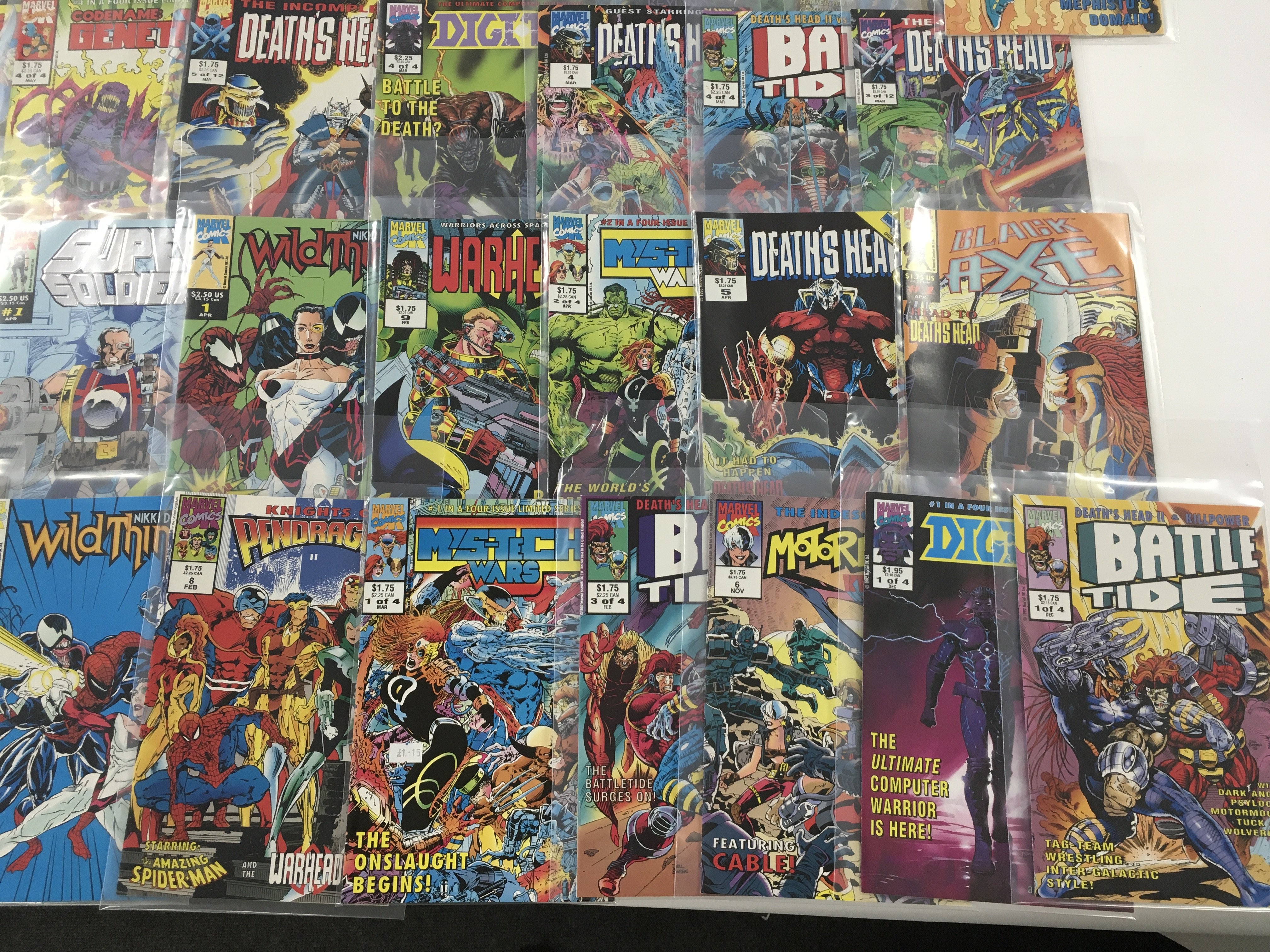 A collection of Marvel comics, various titles. App - Image 5 of 8