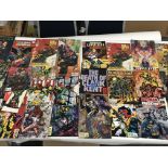 A collection of 1990s DC comics Judge Dredd Legend