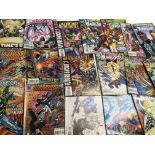 A collection of Marvel comics Night Thrasher and W