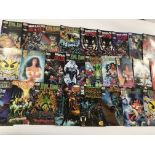 A collection of Chaos comics. Approximately 25 com
